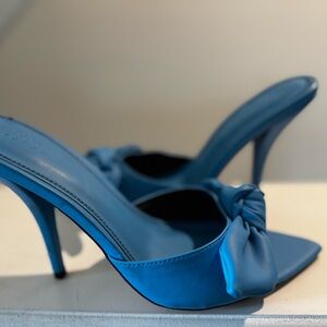 Elegant Blue Women's Heels